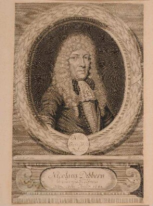 Bildnis von Nicolaus Dibbern (geb. 1640)