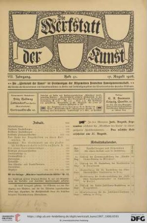 Heft 43 (17. August 1908)