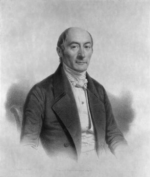 Bildnis Georg Friedrich Puchta (1798-1846), 1835-1837 Professor der Rechte in Marburg