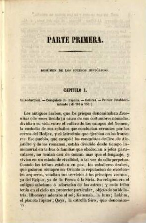 Historia de los Arabes y de los Moros de España