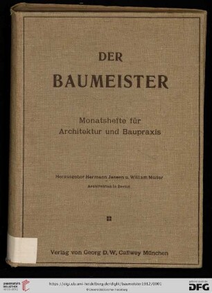 10: Baumeister: das Architektur-Magazin