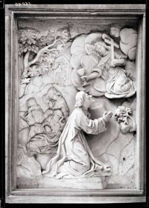 Klosterkirche; Passionsaltar, linkes unteres Relief