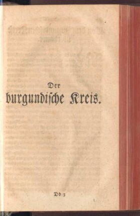 Der burgundische Kreis
