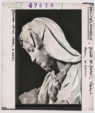 Michelangelo: Pietà. Rom, St. Peter