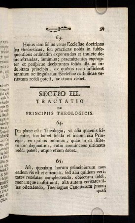 59-83, Sectio III