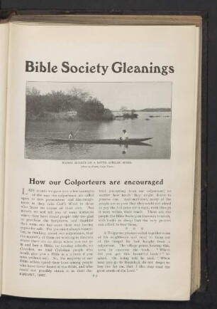 How our colporteurs are encouraged