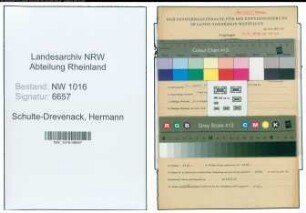 Entnazifizierung Hermann Schulte-Drevenack , geb. 25.04.1913 (Landwirt)