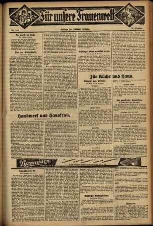 Zweite Ausgabe vom Donnerstag, den 19. Oktober 1933.