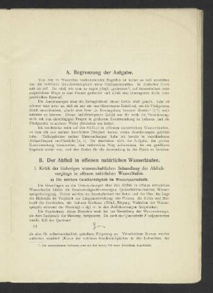 A. Begrenzung der Aufgabe.