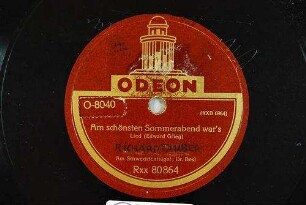 Am schönsten Sommerabend war's : Lied / (Edward Grieg)