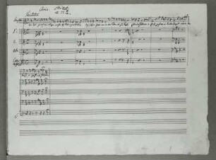 Rezitativ der Zayda (Zayde), 5. Akt, Nr. 22. Partitur (Band II)
