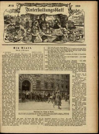 Ausgabe vom Sonntag, den 15. Juni 1919.