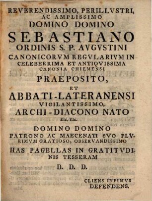 Theoremata dogmatico-polemica de doctrinae Augustinianae et Molinisticae antithesi