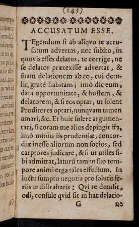 145-150, Accusatum Esse