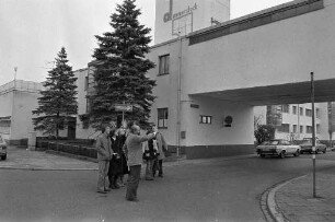 Unterrichtseinheit "Bauhaus und Dammerstock-Siedlung" im Kunstunterricht der Abiturienten beim Kantgymnasium Karlsruhe