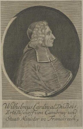 Bildnis des Wilhelmus Cardinal DuBois