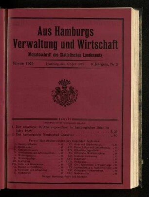 Nr. 2 : Februar 1929