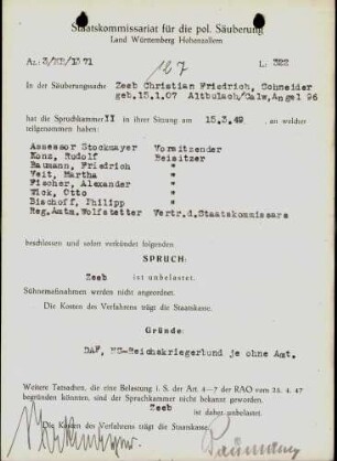 Zeeb, Christian Friedrich