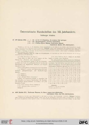 Salzburger Arbeiten
