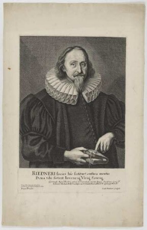 Bildnis des Riednerus