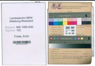Entnazifizierung Erich Fricke , geb. 03.05.1913 (Staatsanwalt)