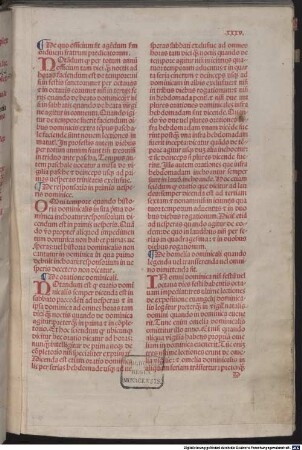 Breviarium fratrum praedicatorum : mit Privileg. [1-4]. [2], Psalterium. - Proprium de tempore