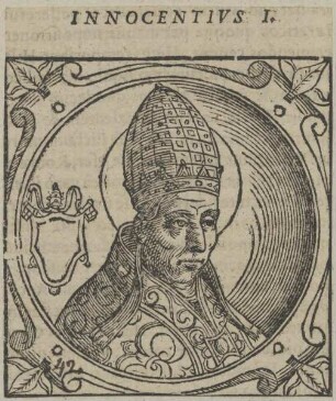 Bildnis von Innocentius I.