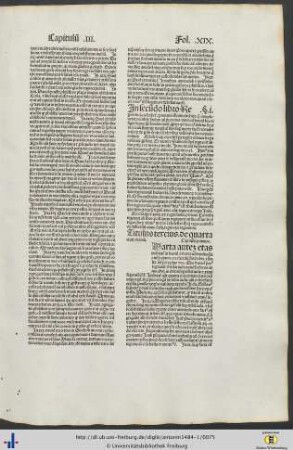 Titulus III. De quarta mundi etate.