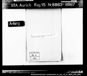 Beschwerden aus Bangstede, Ochtelbur und Riepe über die schlechte Abwässerung des "Ridding"