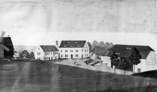 Wermsdorf-Malkwitz. Bockmühle und Gehöft, Bild, Repro