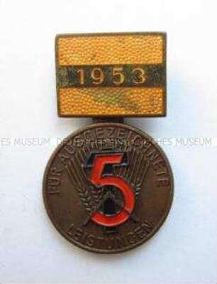 Medaille für ausgezeichnete Leistungen