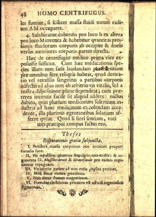 Theses. Disputationis gratia subjunctæ.