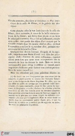 Planche première – Planche soixante-douzième [inkl. Tafelbeschreibung]