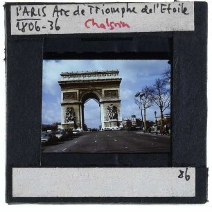 Paris, Arc de Triomphe de l’Étoile