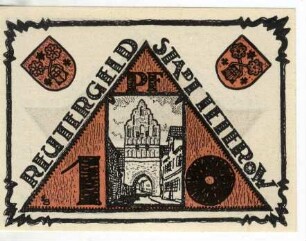 Geldschein / Notgeld, 10 Pfennig, 1921