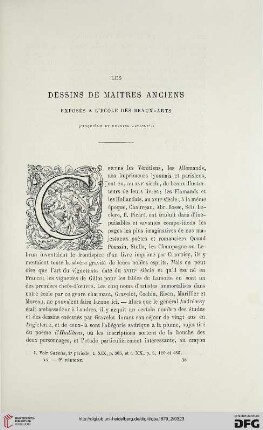 Les dessins de maîtres anciens exposés à l'École des Beaux-Arts, 5