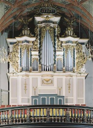 Zweimanualige Orgel