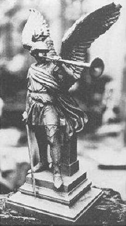 Heiliger Michael. Niederwalddenkmal (Verkleinerung)