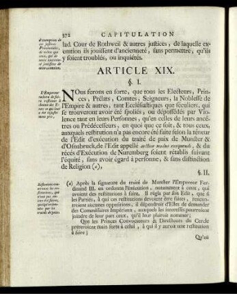 Article XIX. - Article XXIII.