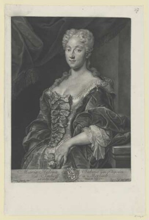 Bildnis der Maria Helena Sabina ab Imhoff