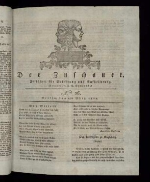 No. 36 - 23. März 1822