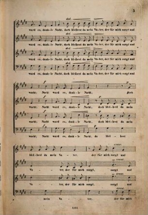 Drei geistliche Chorgesänge : op. 44