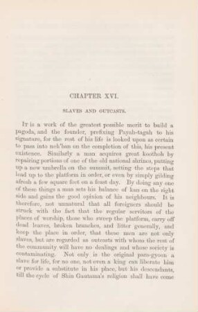 Chapter XVI. Slaves and outcasts