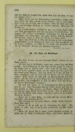 29. Die Erde als Weltkörper