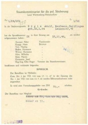 Bögle, Adolf