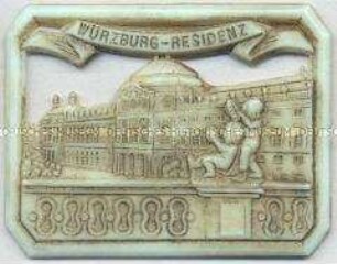 WHW-Abzeichen, Heimat Mainfranken 1: Würzburg, Straßensammlung im Gau Mainfranken vom 18./19. Januar 1941