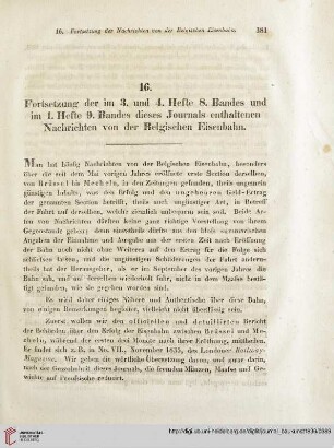 9: Nachrichten von der Belgischen Eisenbahn, [4]