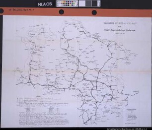 Korrespondenz-Tableau für die Königlich-Hannoversche Landgendarmerie