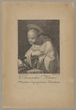 Bildnis des Bernardus Tolomei