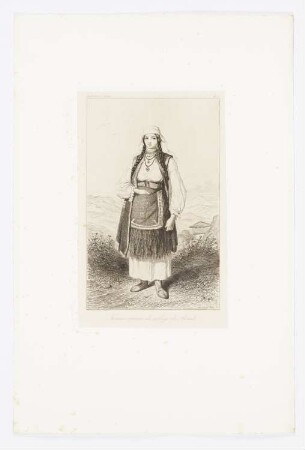 Femme mariée du village de Skrad, Blatt 2 der Folge "Militärische Grenzen"